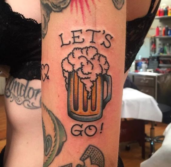Tattoo: Le pinte di birra