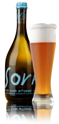 La birra artigianale splash! del birrificio SorA'laMA'